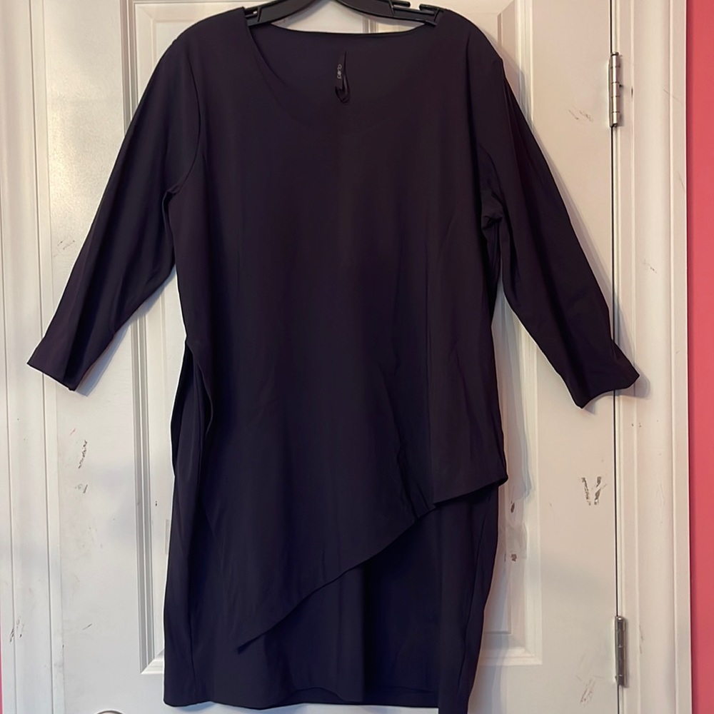 PORTO Navy Sheath Dress